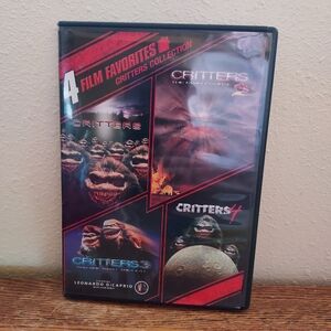 4 Film Favorites: Critters Collection (DVD) Pre-Owned Tested Working Great Shape